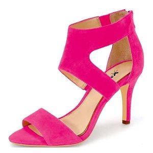 XYD Elegant Open Toe Strappy Heeled Sandals